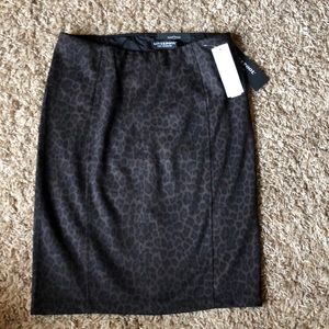Liverpool Leopard Petite Skirt